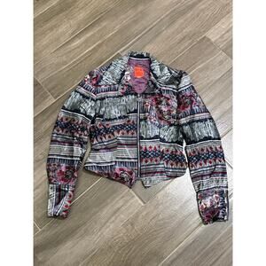 Vintage Christian Lacroix Bazar Jacquard Cropped Jacket